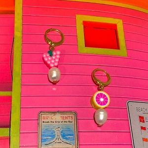 Individual Frutti Hoop Earring